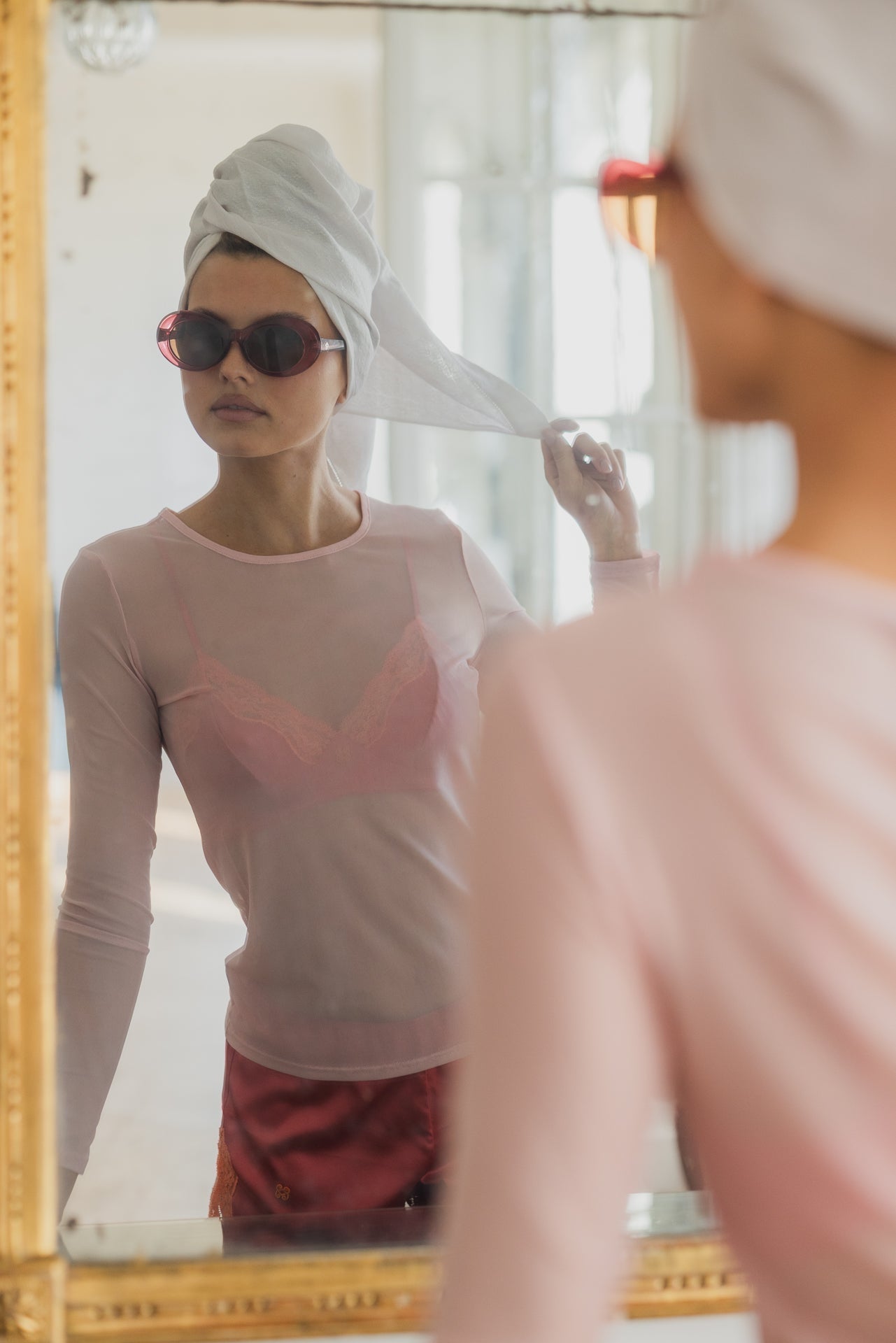 Campagne Vannina Vesperini, lingerie en soie et dentelle, Le Shop 17 Cannes