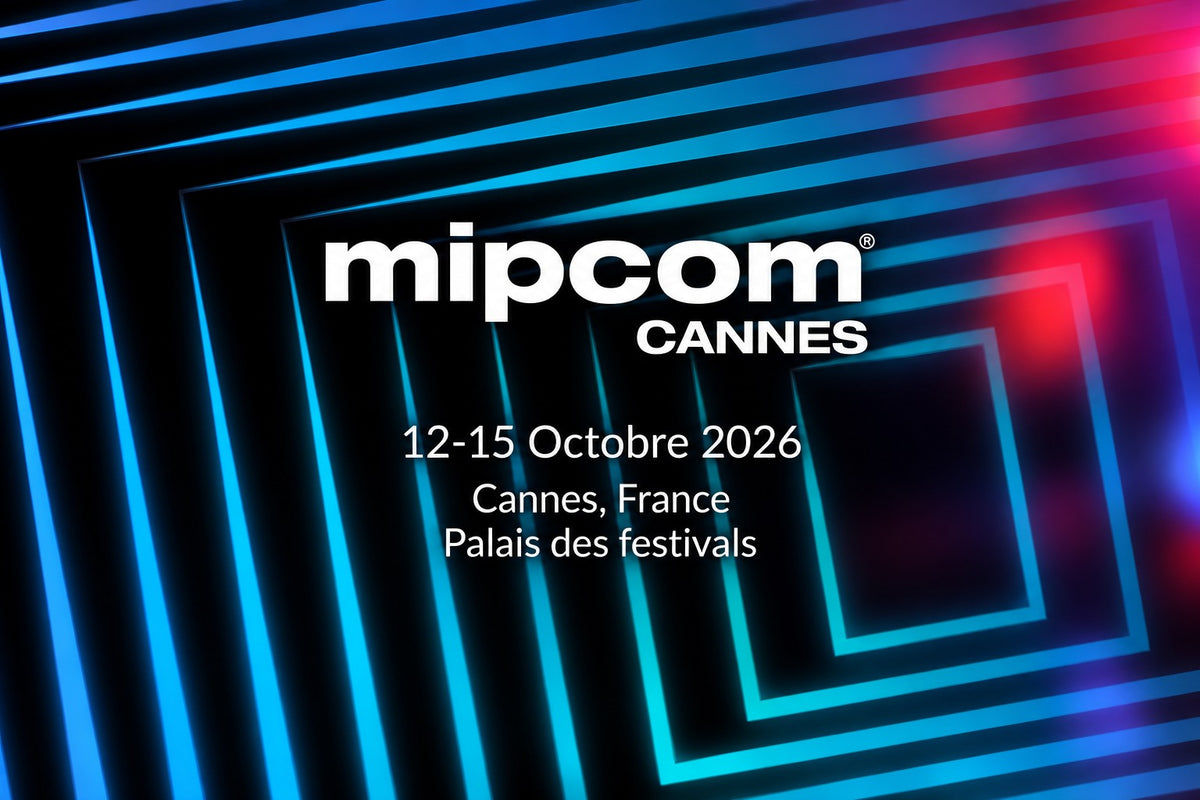 Affiche du MIPCOM 2026, du 12 au 15 octobre au Palais des Festivals de Cannes, Le Shop 17 Cannes