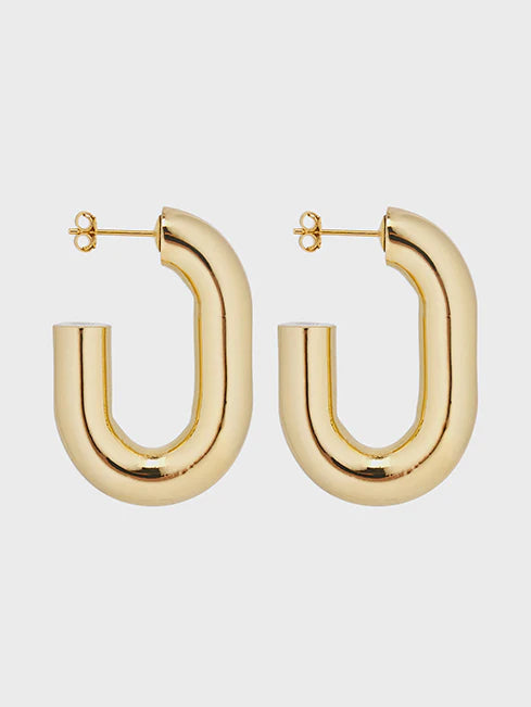 BOUCLES D’OREILLES XL LINK DORÉES