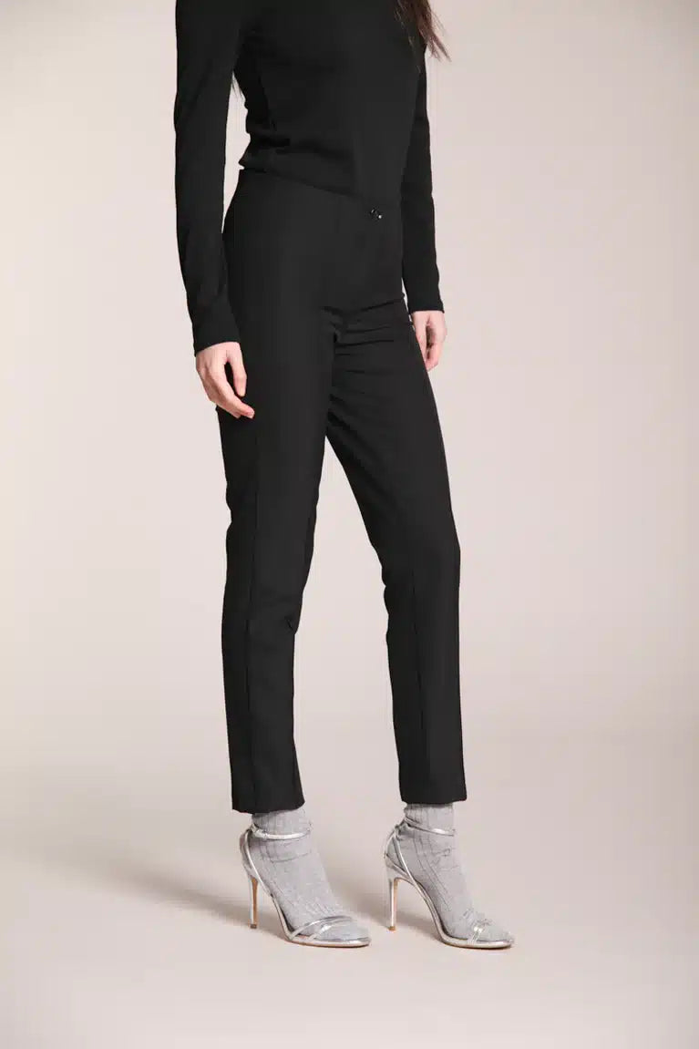 Milano pantalon chino femme en jersey slim fit