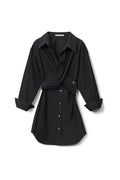 Black Shirt Dress