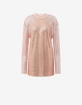 Robe courte brillante