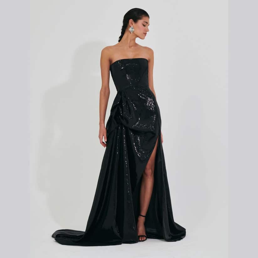 Robe De Bal Nicole Sequins