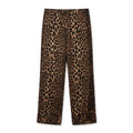 pantalon new joseph en soie imprimé Léopard