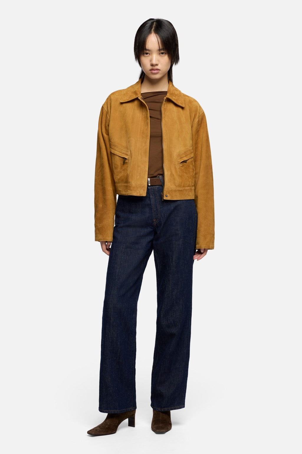 UTILITY JACKET in Suede