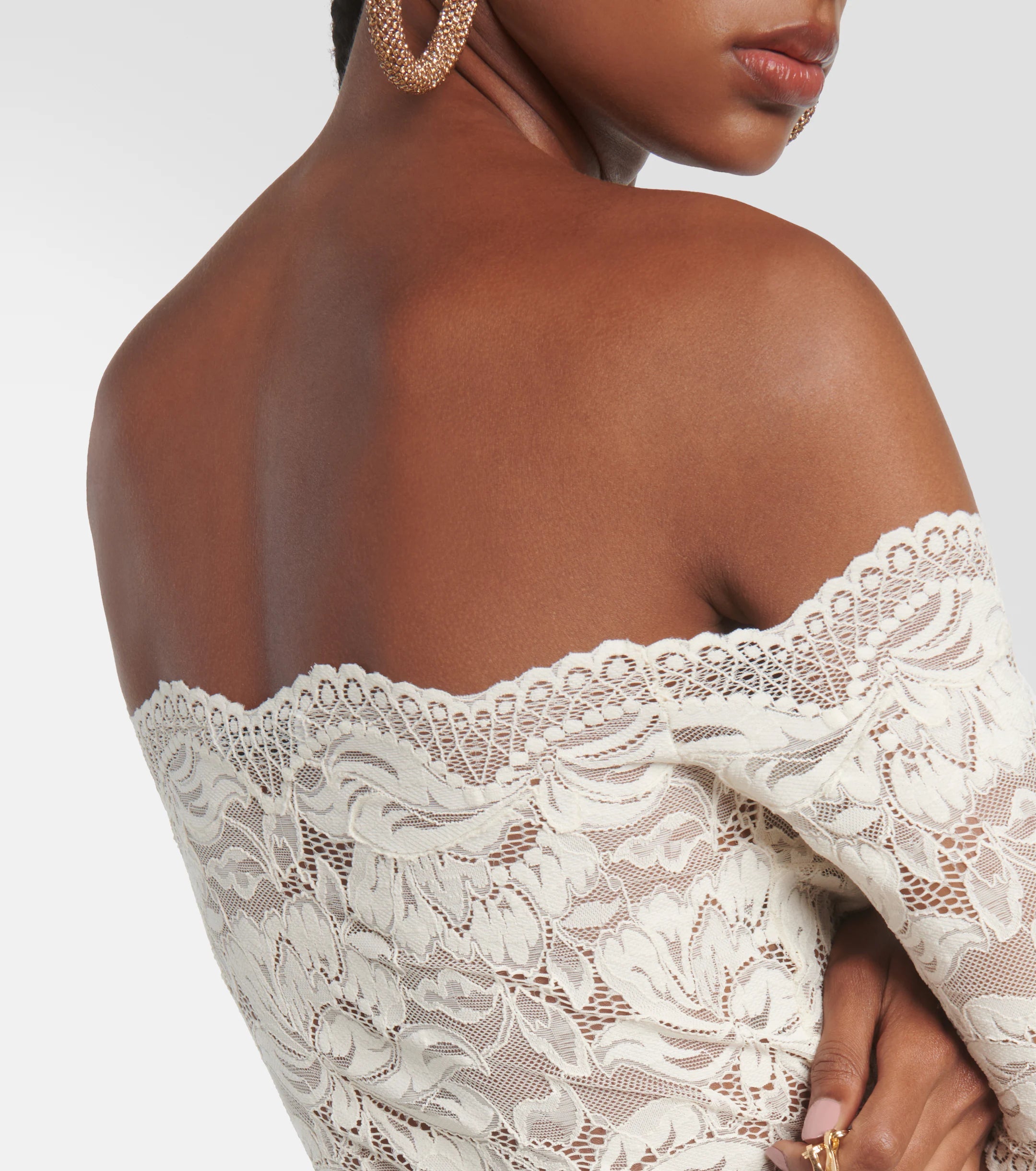 Top en dentelle
