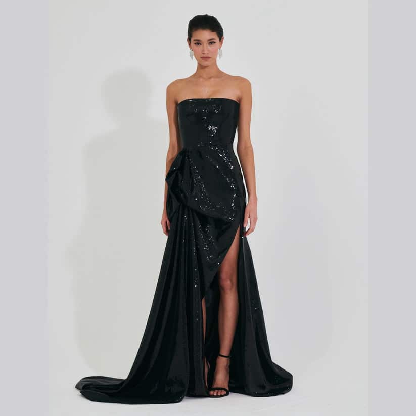 Robe De Bal Nicole Sequins