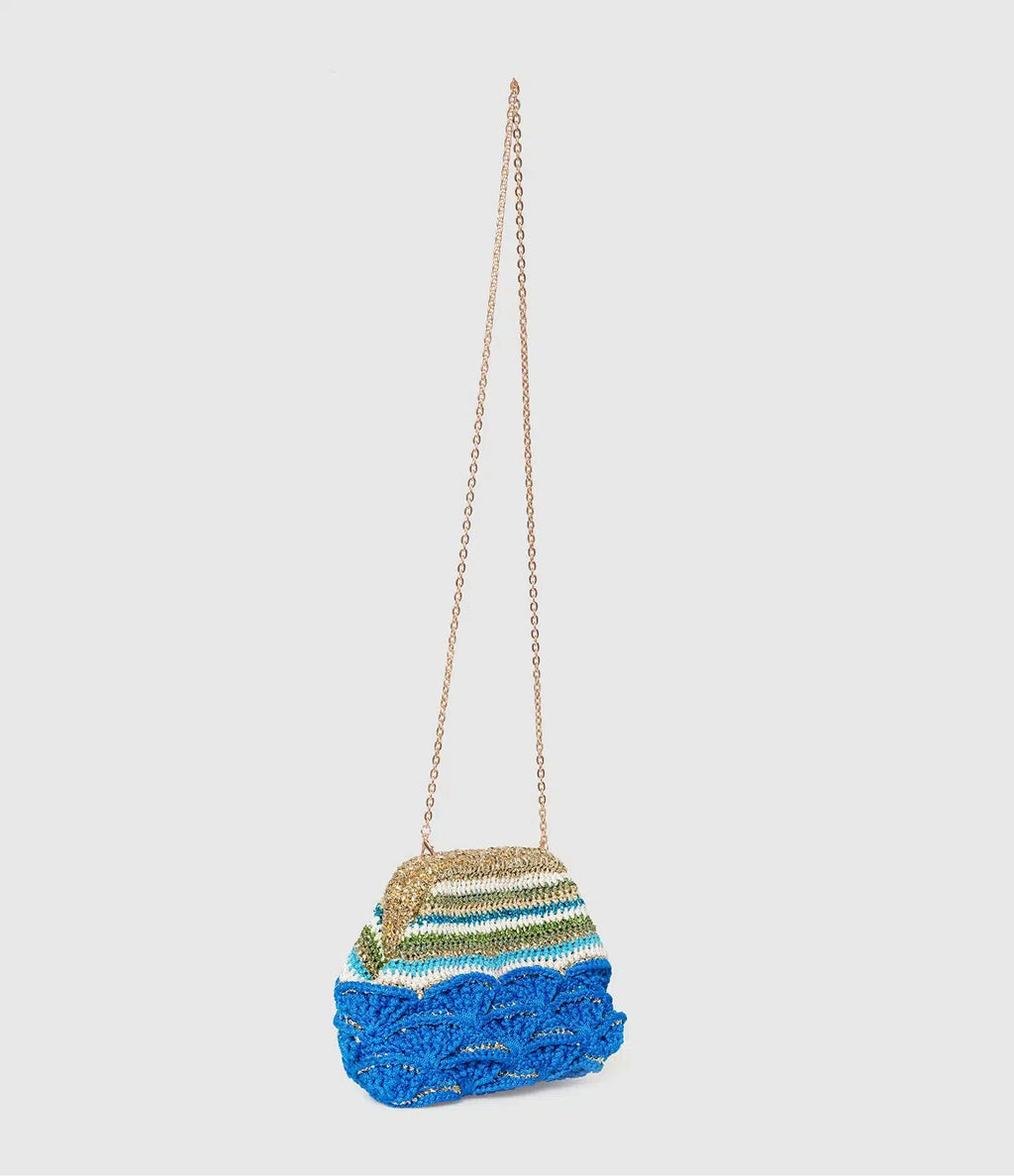 Sac Midiye Clutch Blue
