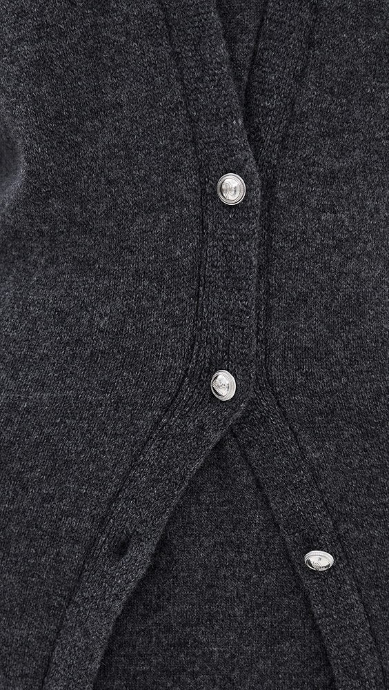 Robe en maille fine longueur midi