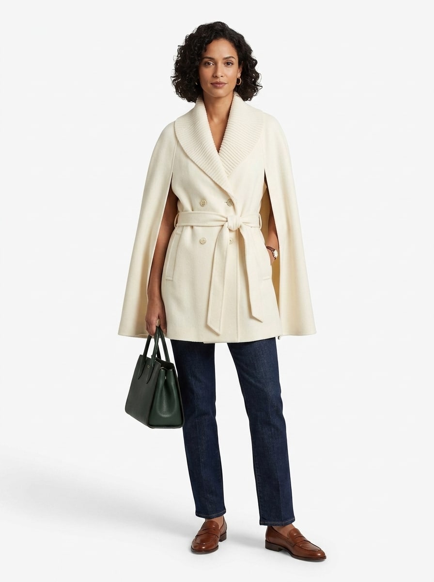 Veste cape SUZIE