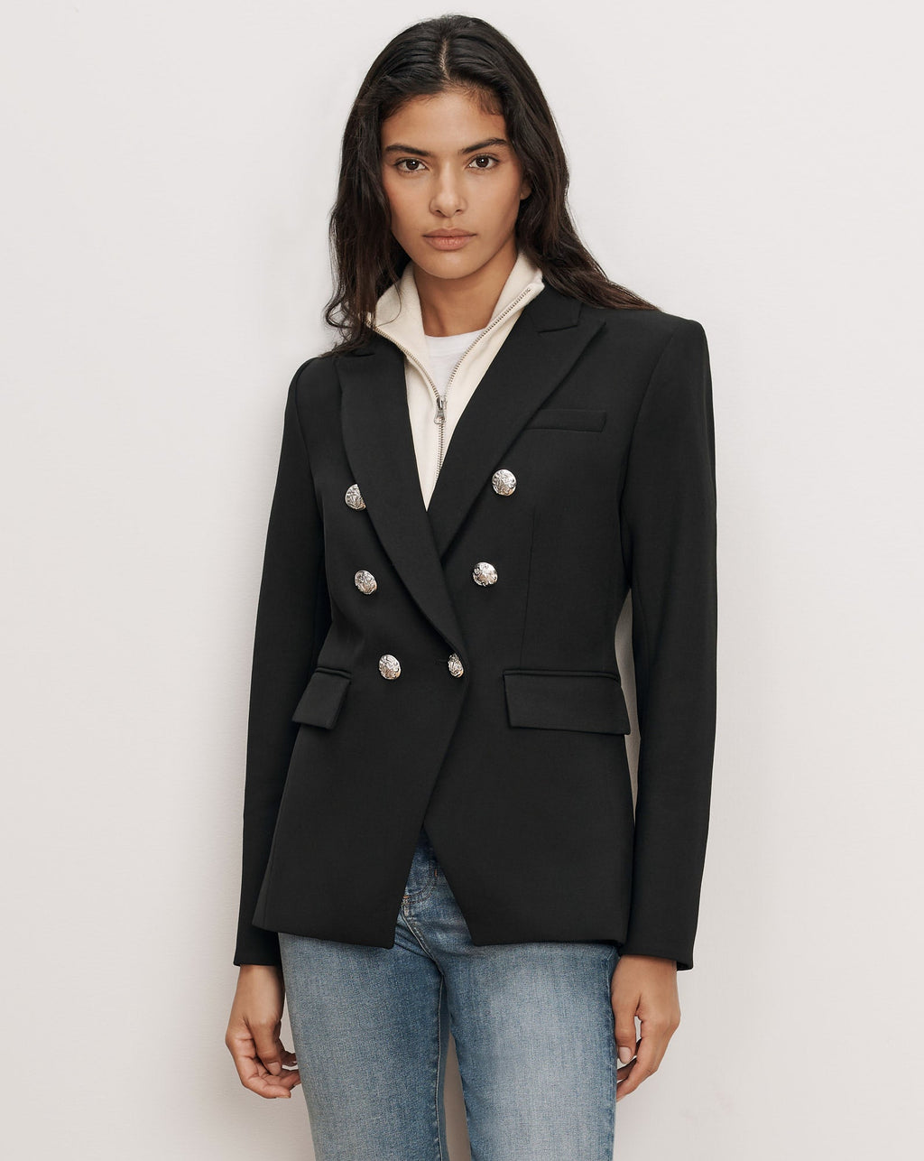 veste blazer miller Dickey Jacket boutons argentés