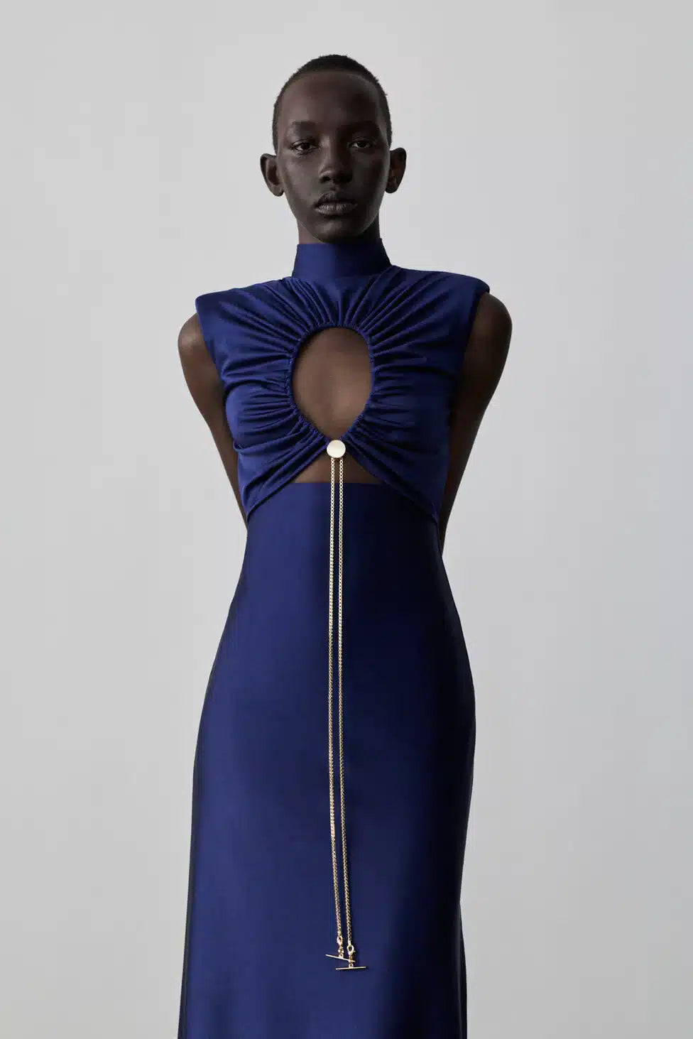 Robe Genis bleue nuit