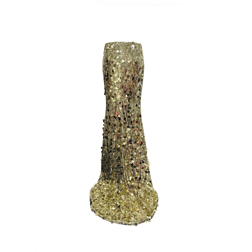 Jupe À Sequins Miroir