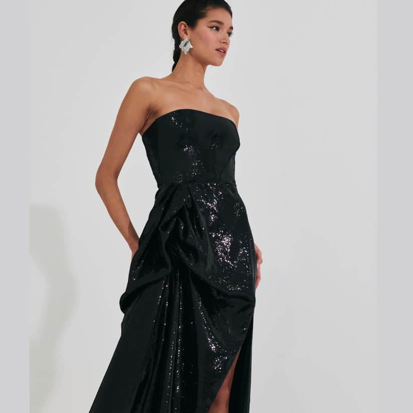 Robe De Bal Nicole Sequins