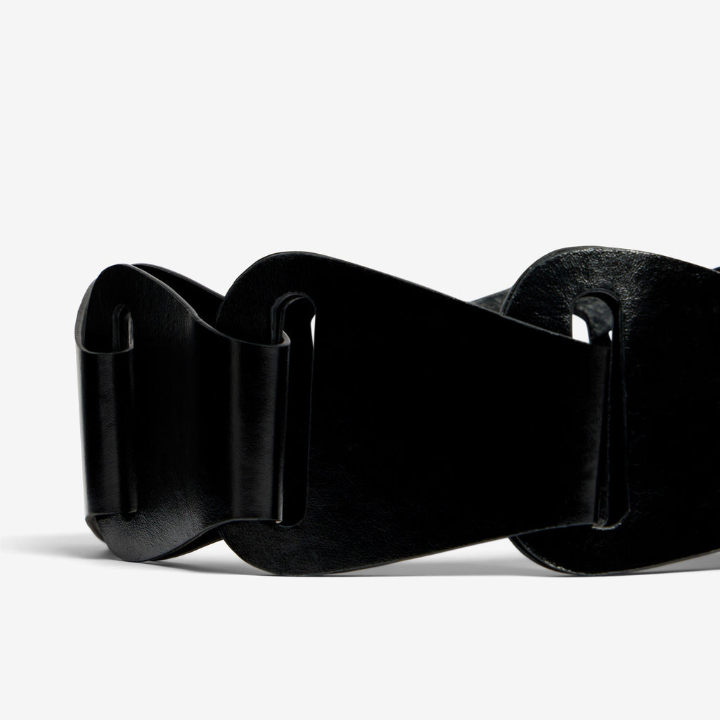 CEINTURE LARGE EN CUIR
