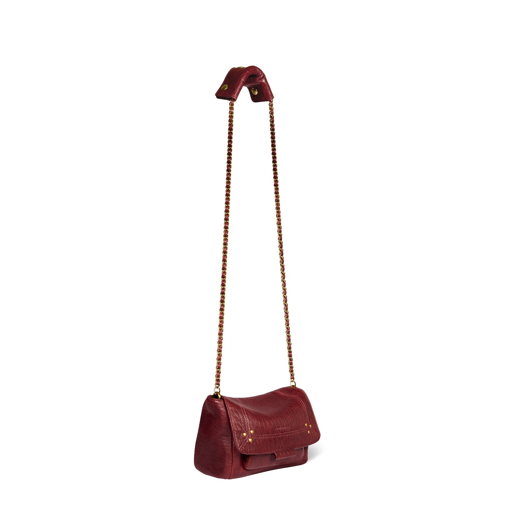 Lulu S Agneau Bubble Burgundy