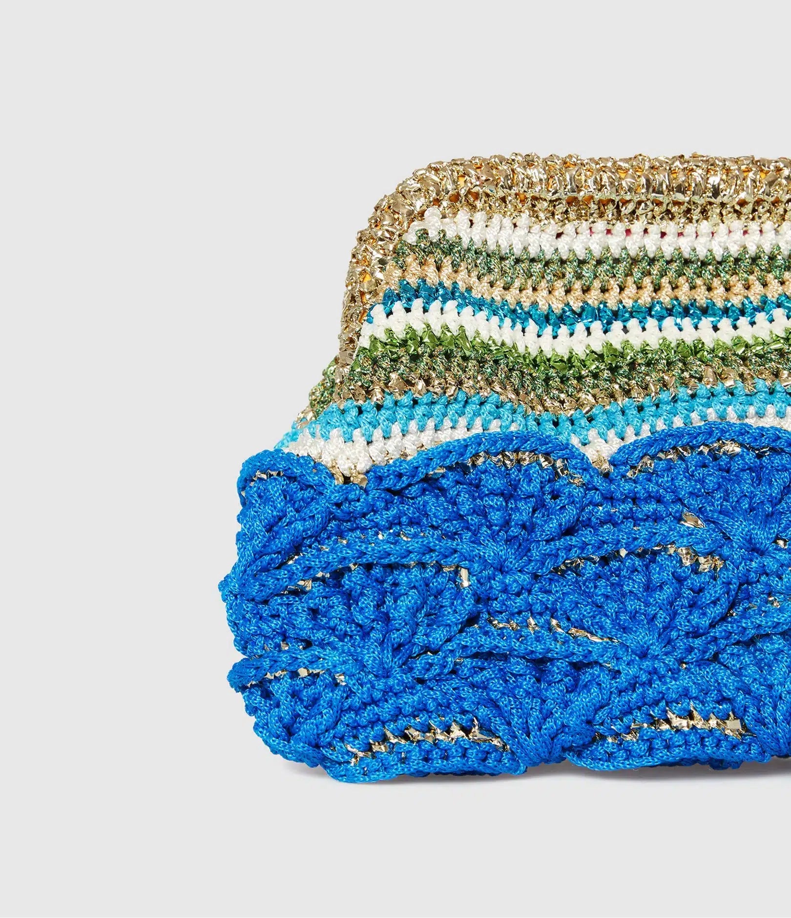 Sac Midiye Clutch Blue