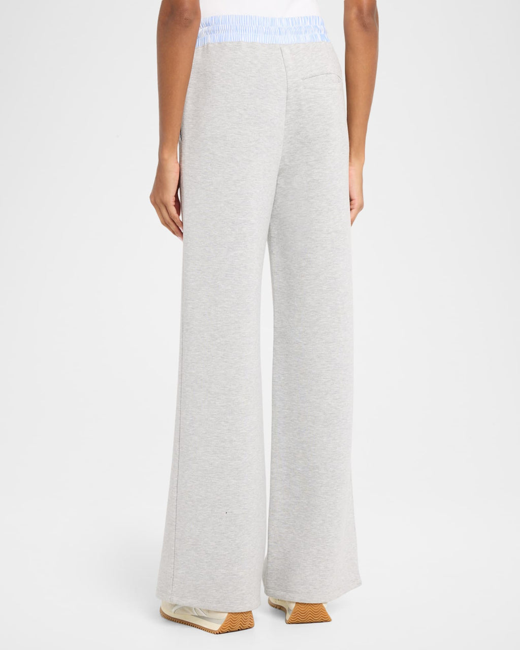 Pantalon Ernie en scuba stretch avec cordon de serrage