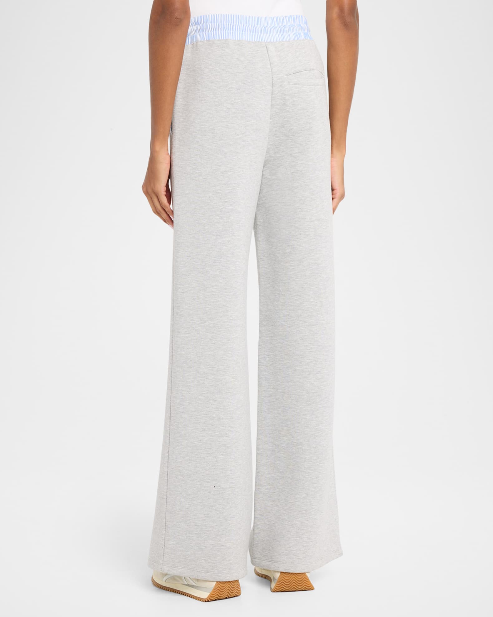 Pantalon Ernie en scuba stretch avec cordon de serrage