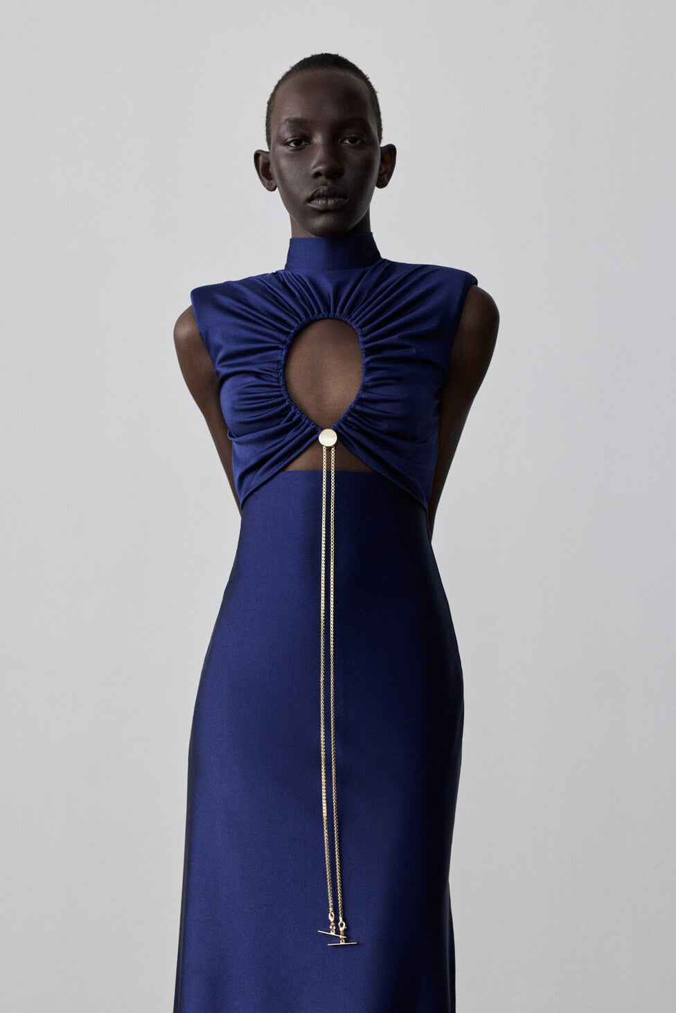 Genis dress blue depths
