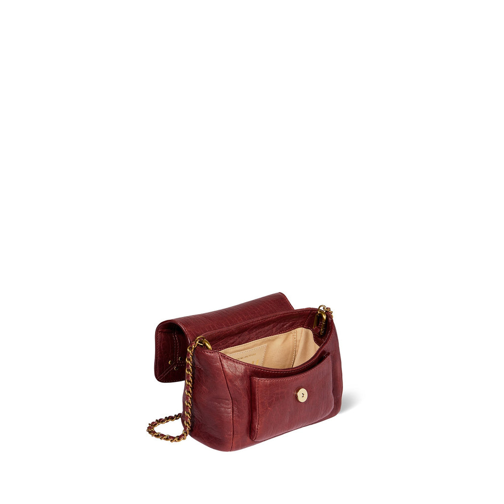 Lulu S Agneau Bubble Burgundy