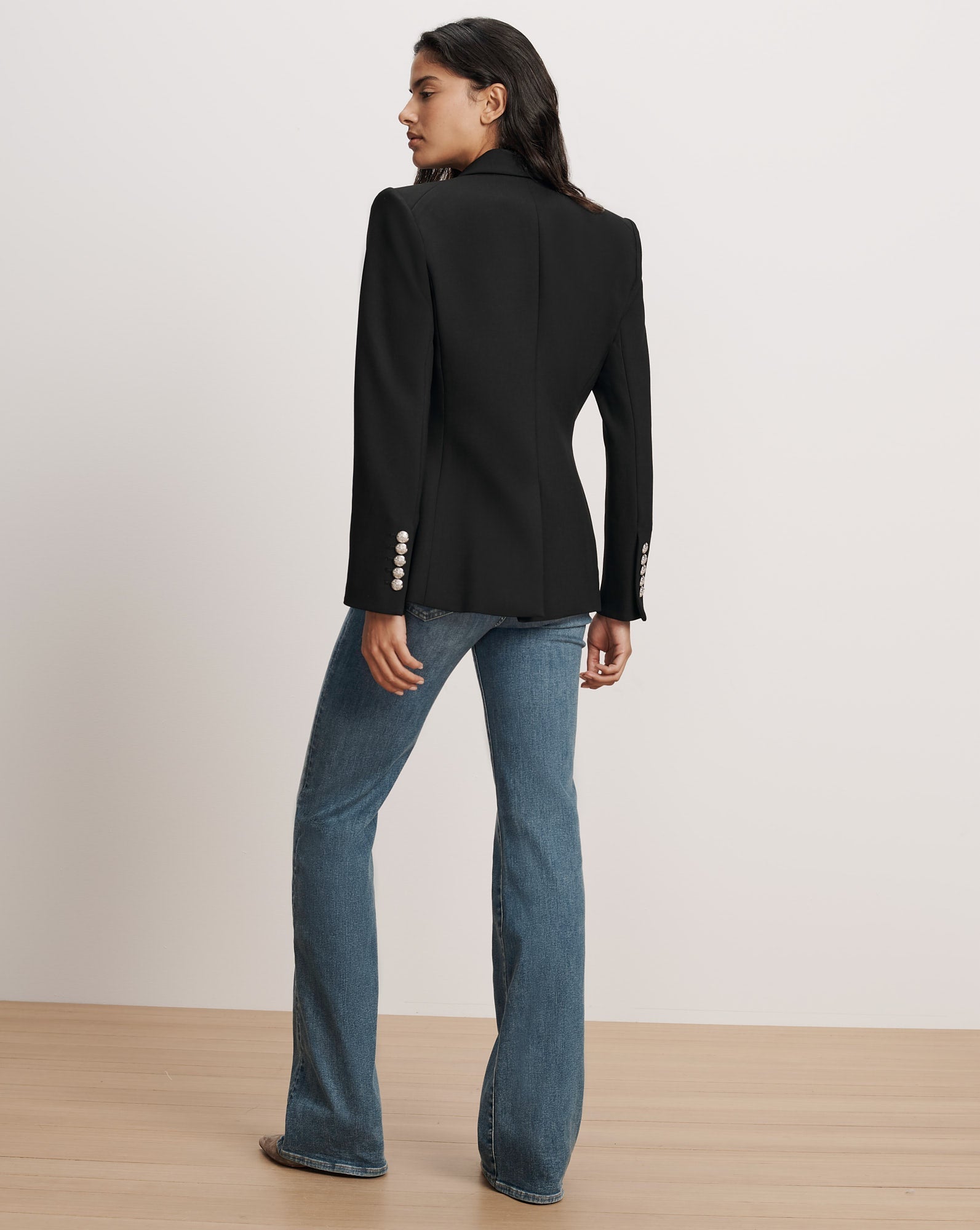 veste blazer miller Dickey Jacket boutons argentés