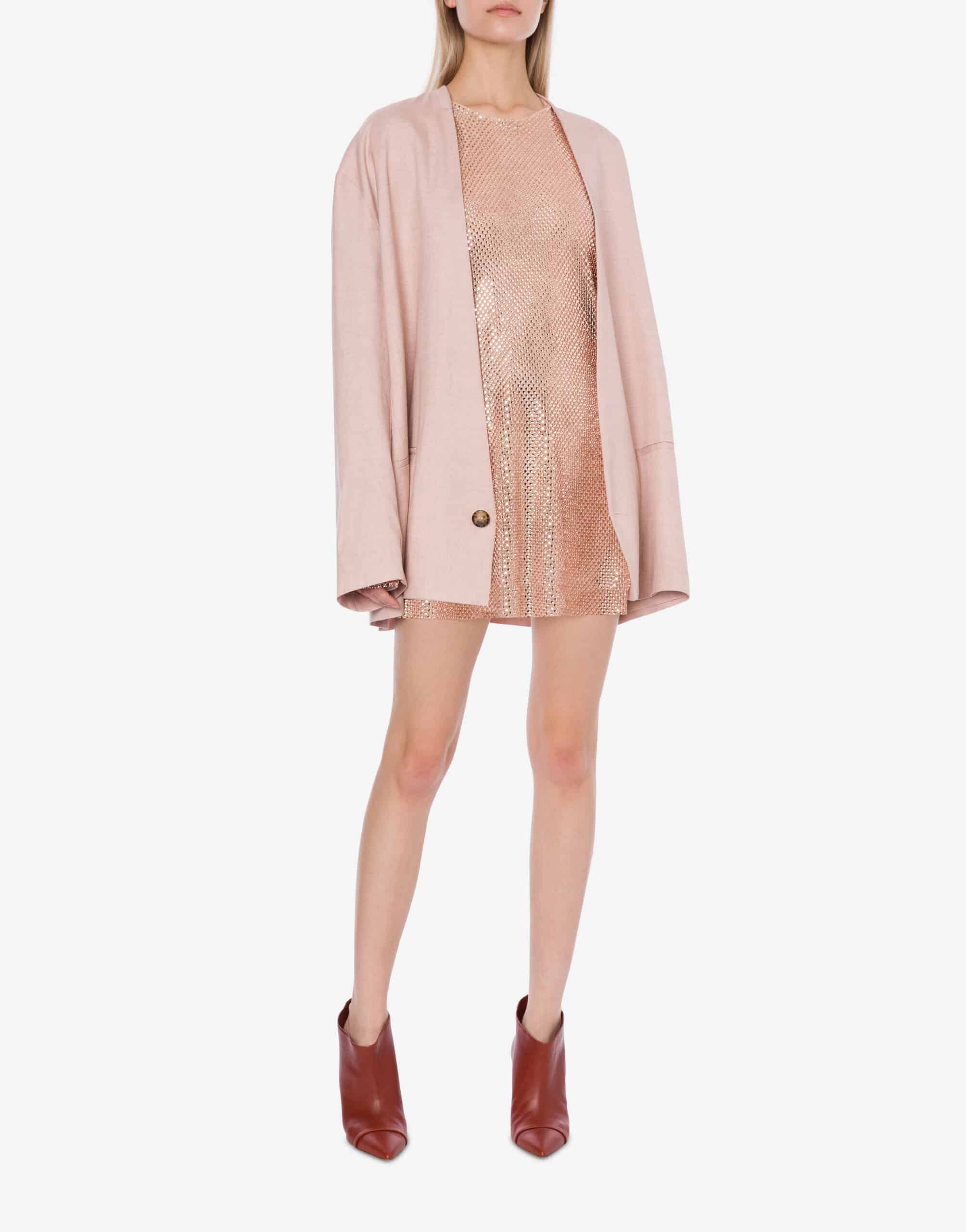 Robe courte brillante
