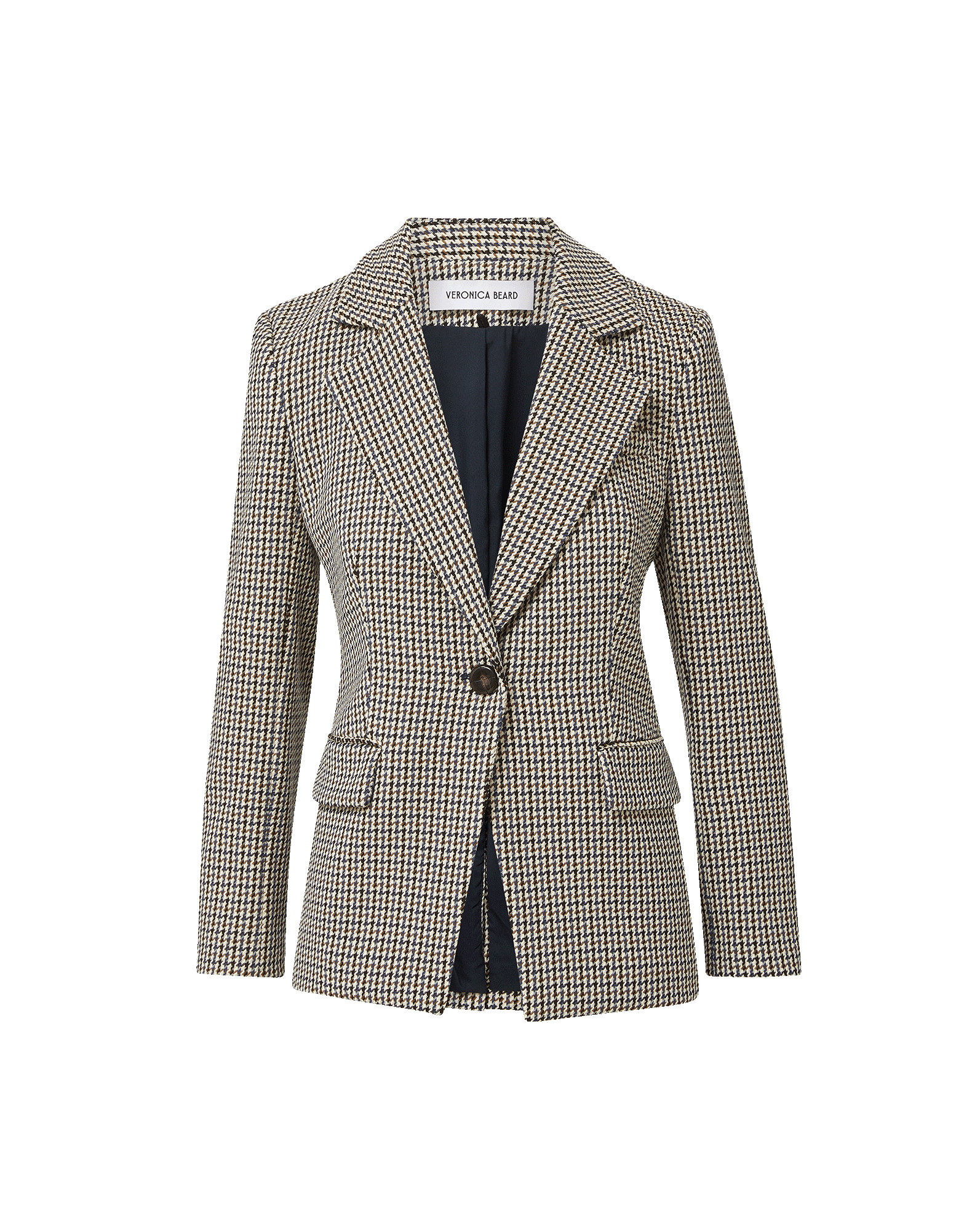 Veste en pied-de-poule à option de plastron Healy
