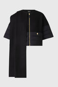 GILLIAN Manteau court en laine