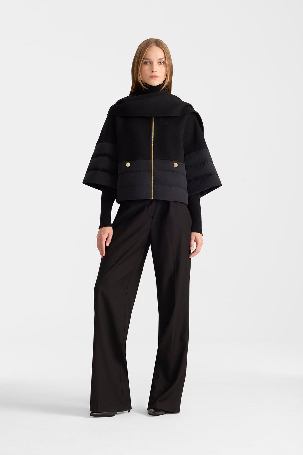 GILLIAN Manteau court en laine