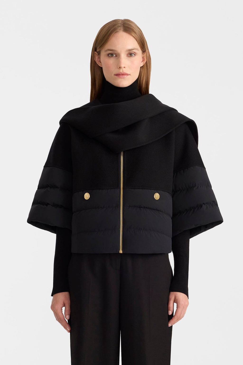 GILLIAN Manteau court en laine