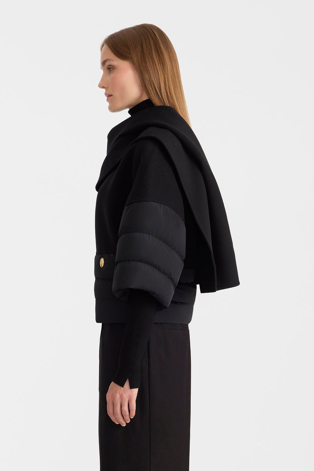 GILLIAN Manteau court en laine