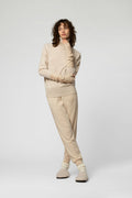 Pantalon BLAIR en maille et daim beige