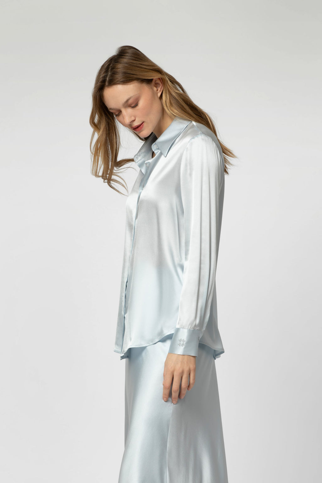 Chemise LEVY bleu ciel
