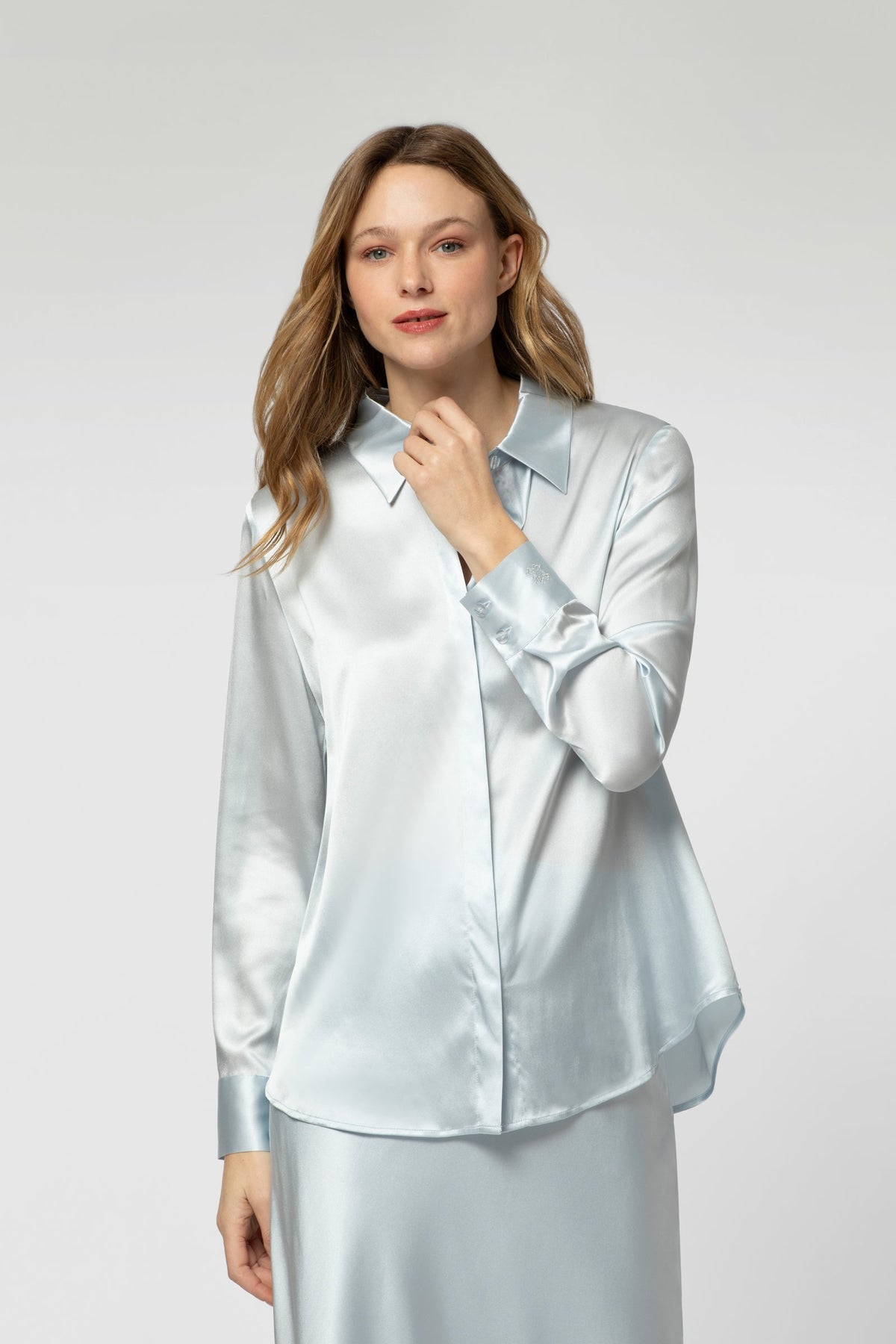 Chemise LEVY bleu ciel