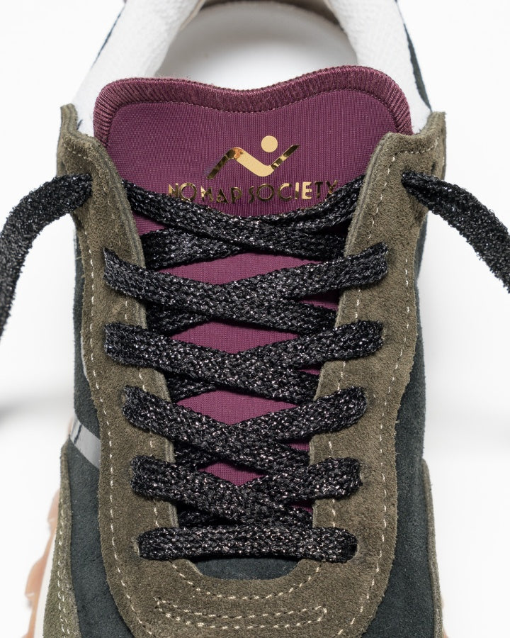 Basket VELOCE Deluxe Suede Suede Velvet Tab, par Nomapsociety