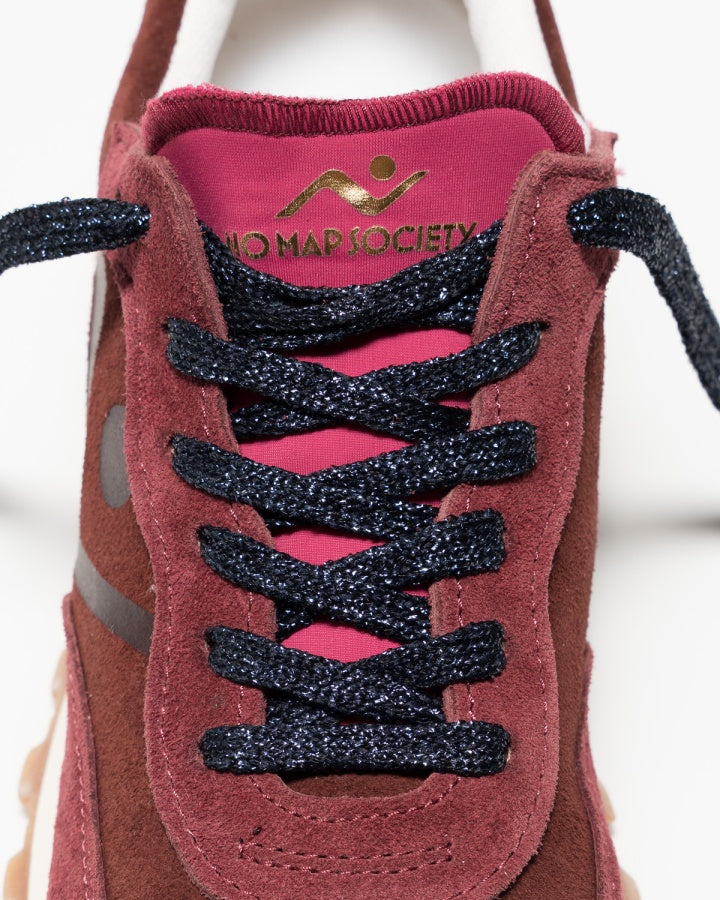 Basket VELOCE Deluxe Suede Suede Velvet Tab, par Nomapsociety