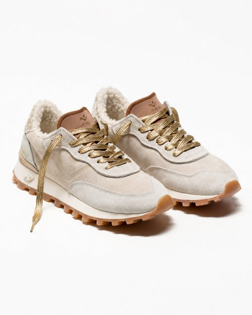 Sneaker VELOCE Deluxe Suede Suede Velvet Tab Teddy Lining, by Nomapsociety