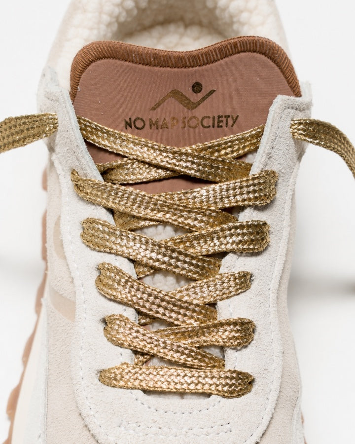 Sneaker VELOCE Deluxe Suede Suede Velvet Tab Teddy Lining, by Nomapsociety