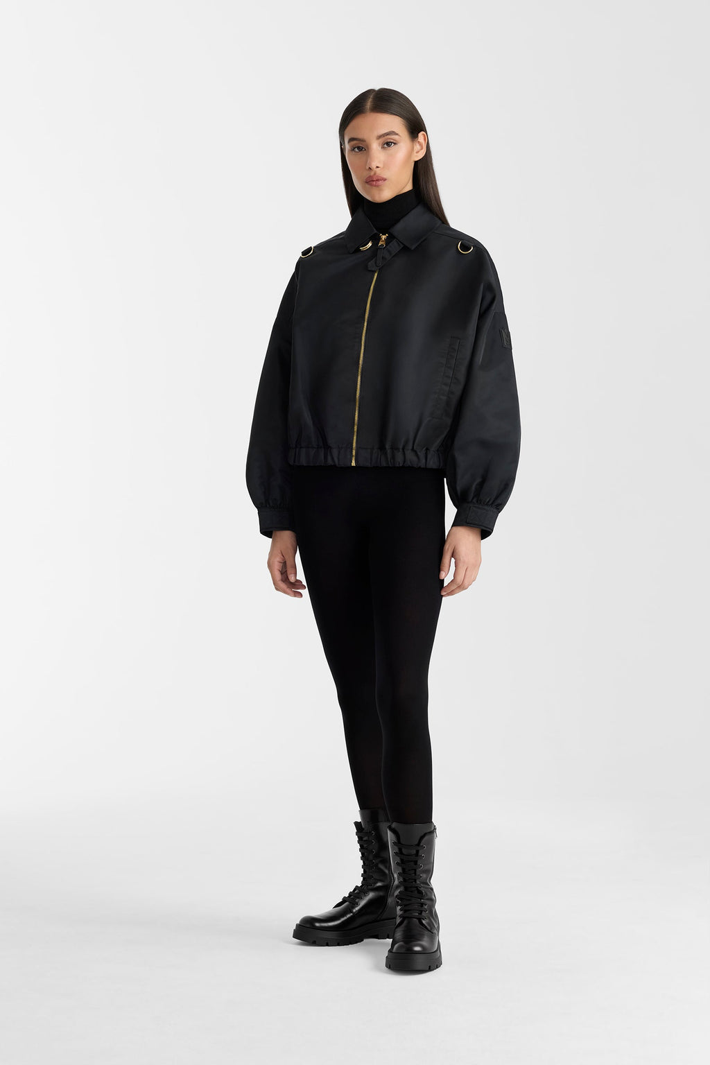 OLIVERA Blouson d'aviateur court DOWN TO +5ºC