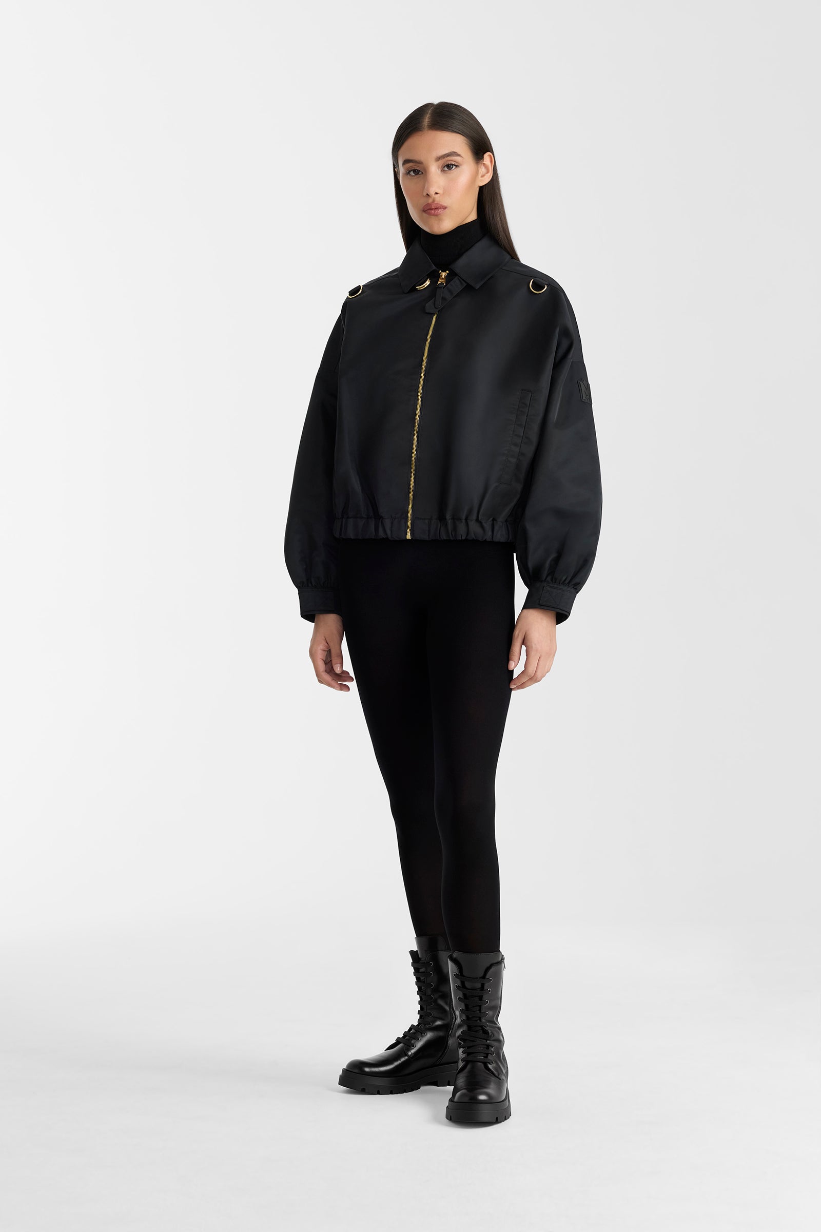 OLIVERA Blouson d'aviateur court DOWN TO +5ºC