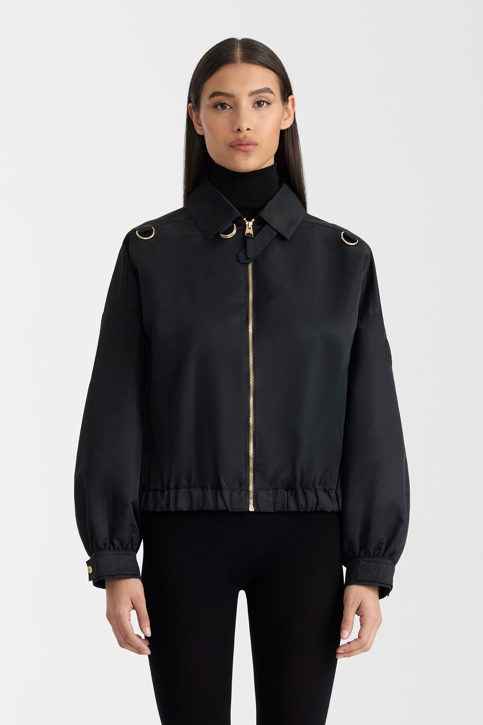 OLIVERA Blouson d'aviateur court DOWN TO +5ºC