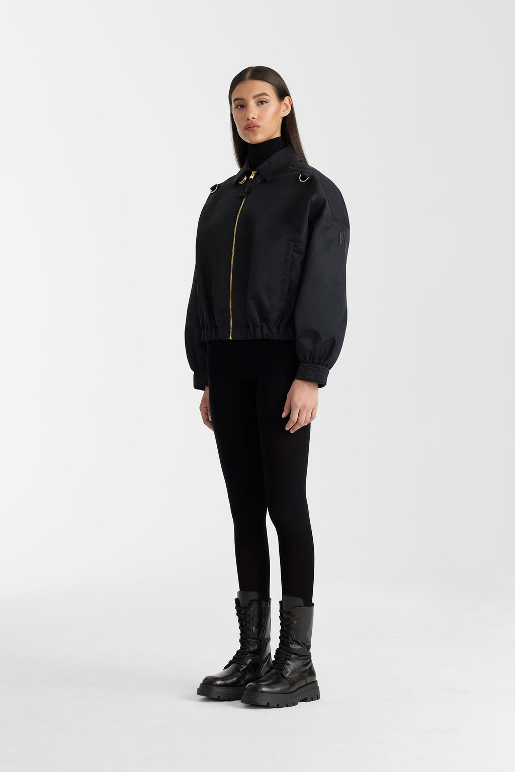 OLIVERA Blouson d'aviateur court DOWN TO +5ºC