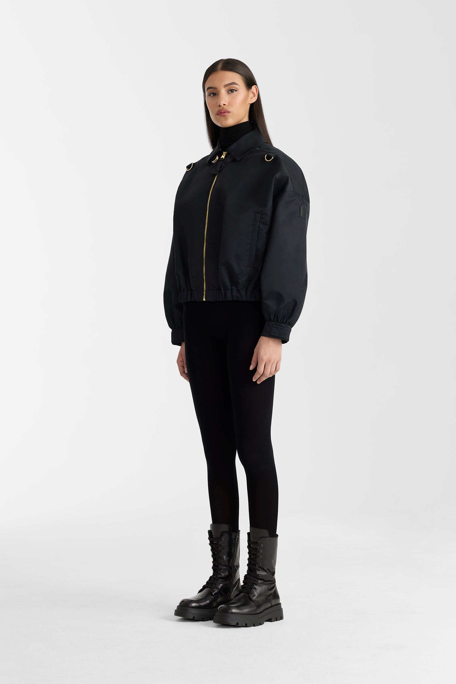 OLIVERA Blouson d'aviateur court DOWN TO +5ºC
