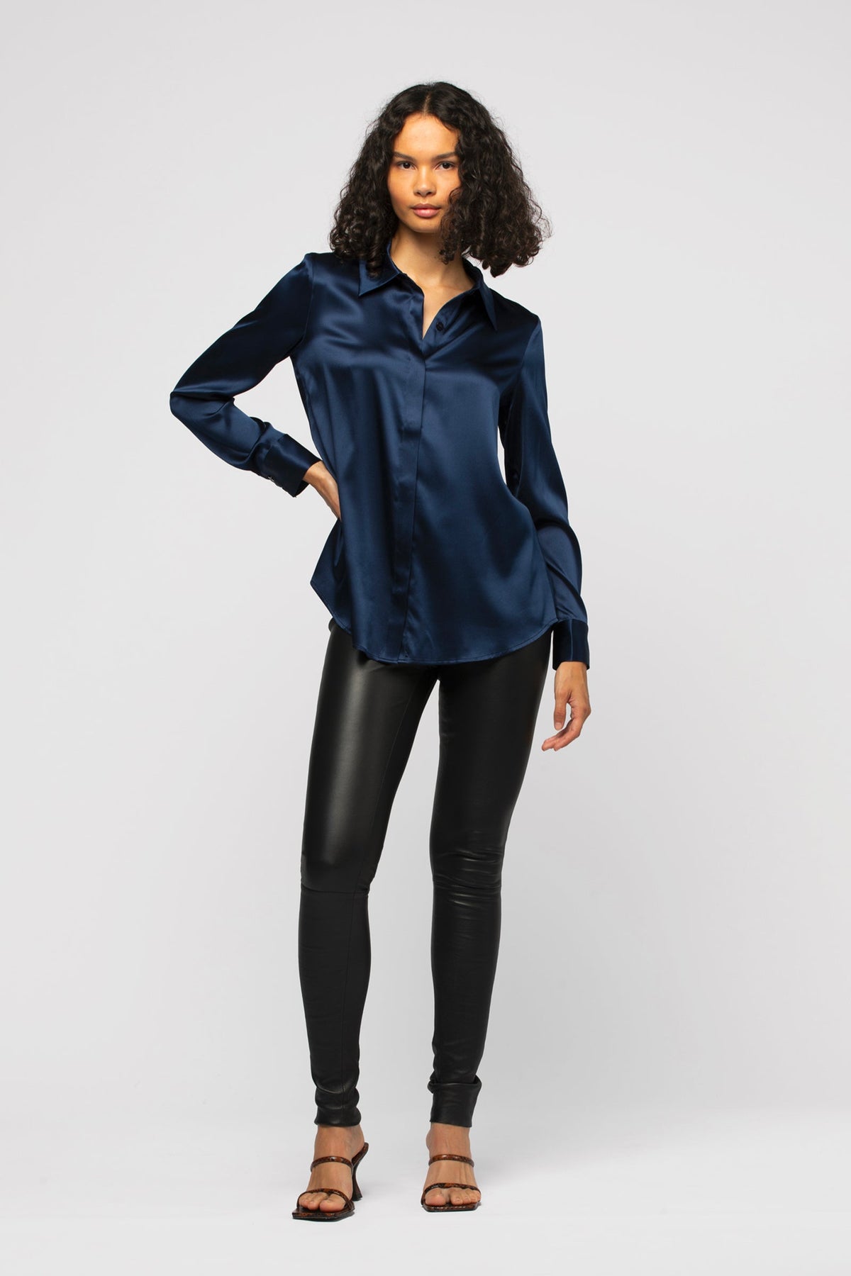 Leather PERLEGGING