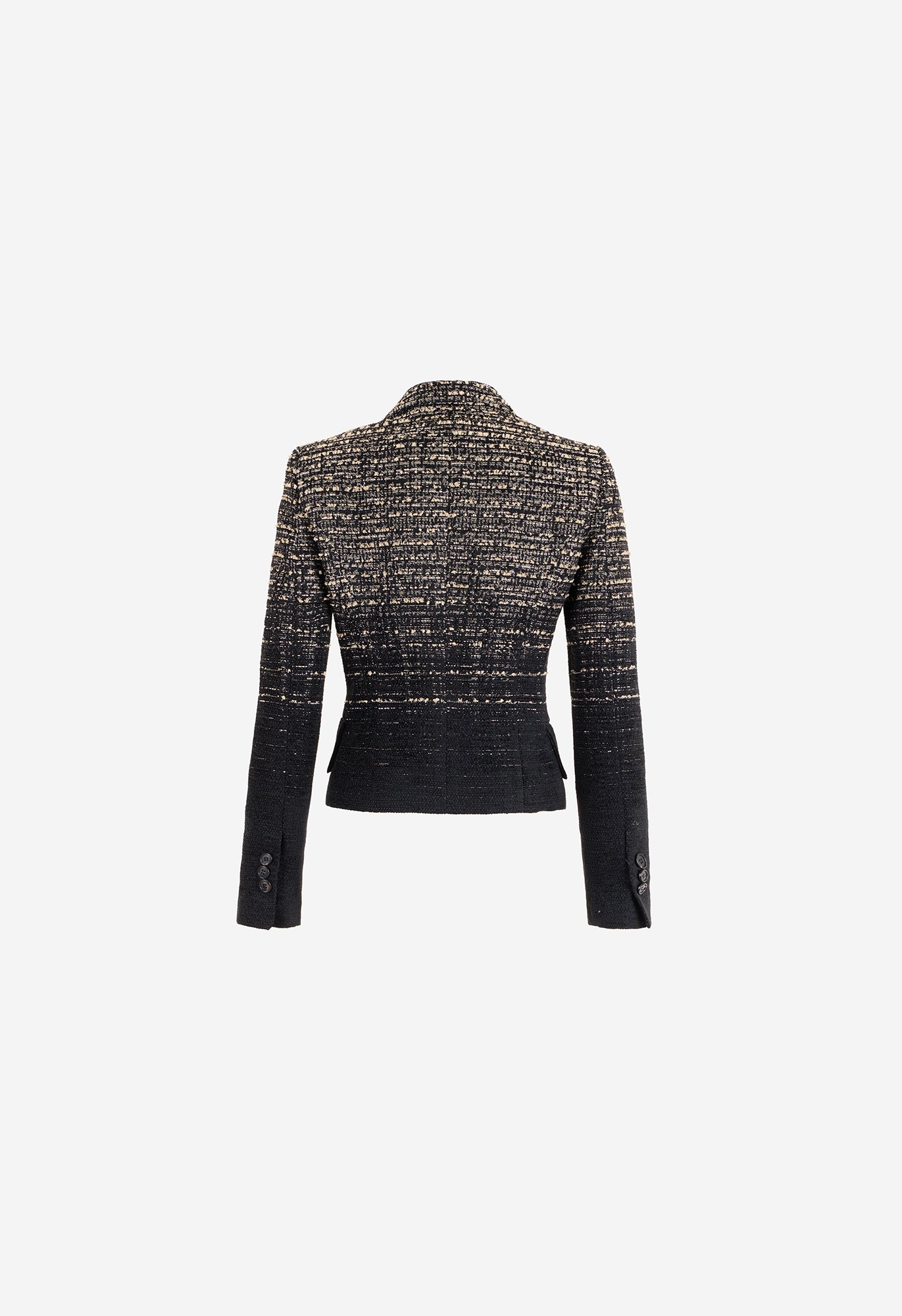 Veste ajustée à boutonnage simple et manches longues LAYSON
