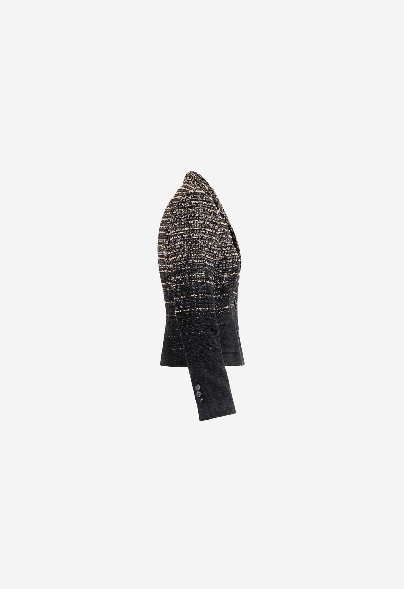 Veste ajustée à boutonnage simple et manches longues LAYSON