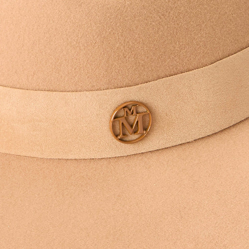 Chapeau Virginie beige (taille M) — Maison Michel