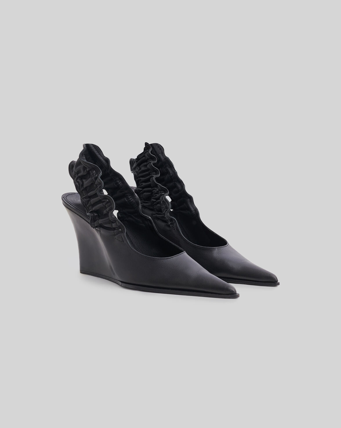 SLINGBACKS SMOCKBLACK