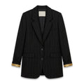 Veste blazer Armand tatouée tennis camel